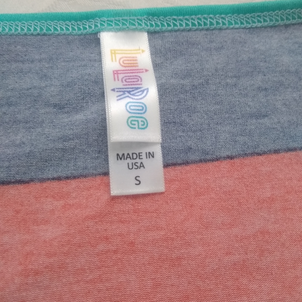 Lularoe Patchwork Multicolor Geometric Print - image 4